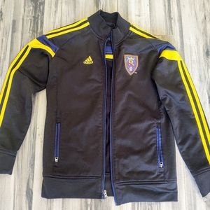 Adidas boys RSL zip jacket